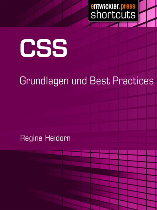 Title details for CSS by Regine Heidorn - Wait list